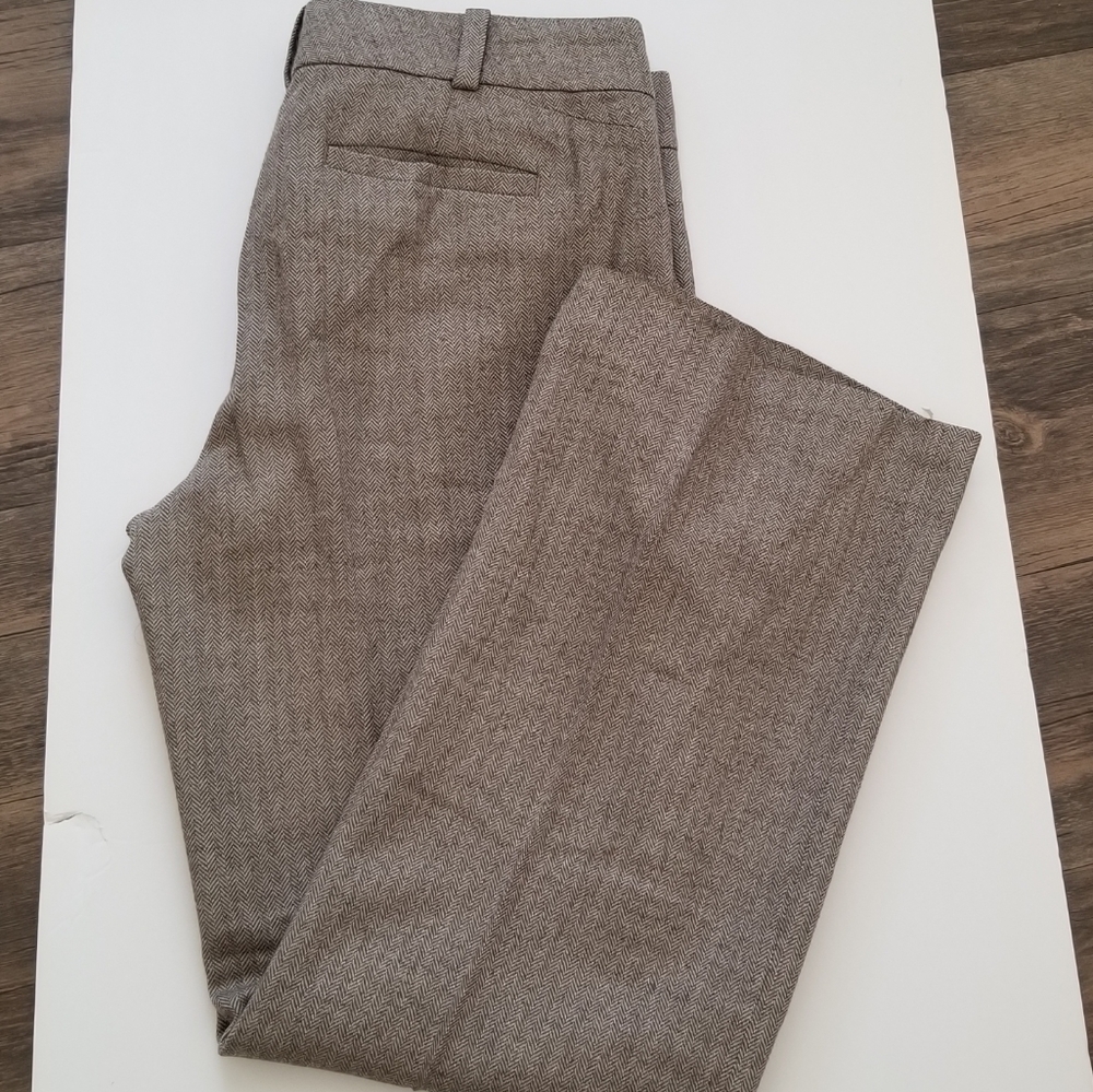 ANN TAYLOR Wool Gray Pants